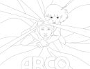 arco coloriage d affiche